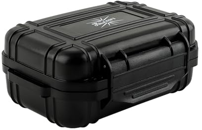 Linsoul Kiwi Ears SONICAP Étui étanche pour écouteurs,Boîte de Rangement | protectrice pour écouteurs avec Doublure en EVA,Sac de Transport Rigide,Etui de Voyage pour ZS10 Pro,Zero:2,EW300 (Noir)