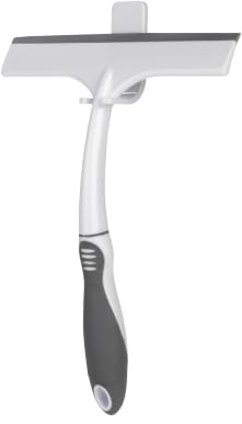 Croydex PA110422 B-Smart Squeegee and Holder, White, 270 x 180 x 50mm