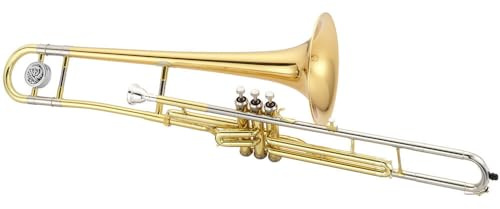Jupiter C Valve Trombone with Rose Brass Bell, JTB720VR