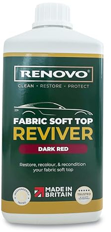 Renovo Revitalizador de Capotas de Tela, Rojo Oscuro, 1 Litro