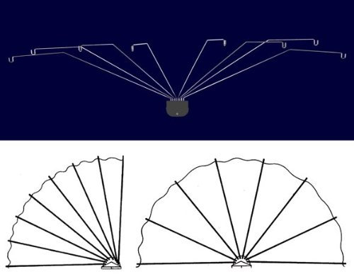 TELAIO DOCCIA MAURER A OMBRELLO 180° AQUA bagno cabina
