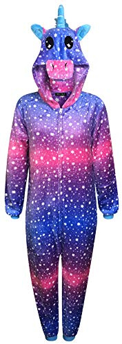 Unicornio Pijamas para Mujer Traje de Dormir Suave para Hombre Regalos para Damas Mono Adulto Animal Disfraz De Vestir
