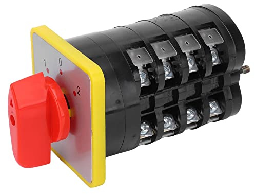 Interruptor de Cambio Giratorio Universal Interruptor de Leva Giratorio de 3 Posiciones Lw5d-16d1050 / 4 110‑380v 16A