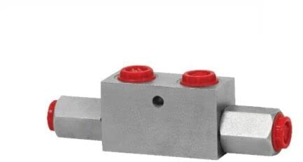 Rückschlagventil - Sperrblock 3/8 doppeltwirkend - für Hydr. Oberlenker, Zylinder (1/2 BSP)