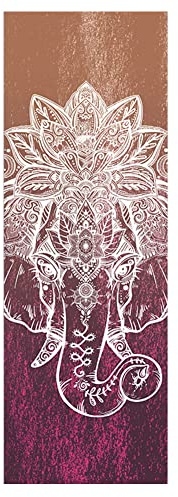Morbuy Mikrofaser Hot Yoga Handtuch, Yoga Mat 183x63cm rutschfest Fitnesstuch Weich Atmungsaktiv Antirutsch Yogatuch Gilt für Fitness Ausbildung