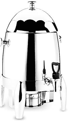 Ustensiles de boissons, distributeur de boissons chaudes et froides, urne hanneton en acier inoxydable électrique, pour restaurants, cafétérias,Silver (b),12L