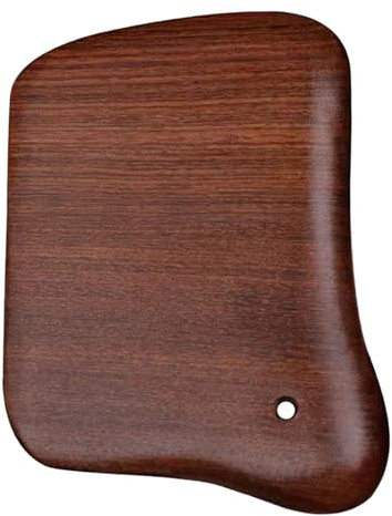 MIUPOO Holz Guasha Bord Guasha Massagewerkzeug Tools Gesicht Körper Haut Massager,Holz Scraping Schaben Platte Massage Werkzeug,1 Stück