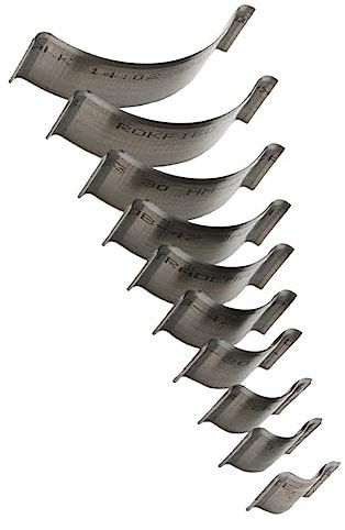 STOBOK 10St Flache runde Hackmesserform Form runde form Rundstanzleder gürtel locher stanzer leder bearbeitungs set Lederschneidewerkzeug Lederstanzwerkzeug groß Dusche
