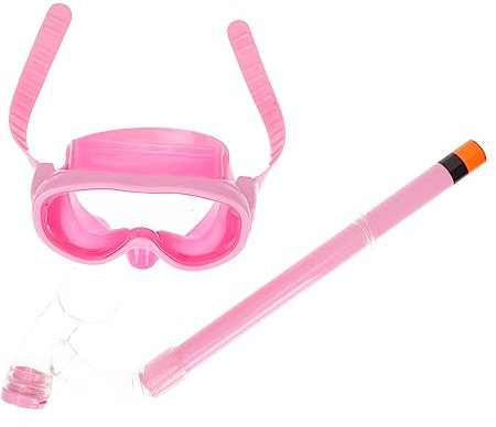 Yardwe Kinderanzug 2 Sätze Schnorchel Schnorchel Ausrüstung Tauchen Schnorchelausrüstung Röhrentauchermaske Für Kinder Spielsets Rosa Männer Und Frauen Anti Nebel Luftröhre Kieselgel