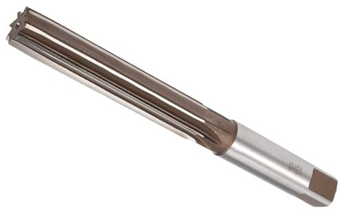 CoCud Hand Reamer, 18mm Cutting Diameter 8 Flutes H8, Alloy Steel Straight Shank Reaming Drill Bit - (Applications: for Aluminum Iron Copper Plastic Wood)