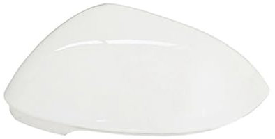 DAVBIR Auto Spiegelkappen Für Für Golf 8 MK8 2021 2022 Links 5H0857537 Auto Weiß Rückspiegel Seite Glas Spiegel Abdeckung Trim Hinten Spiegel Abdeckungen Shell