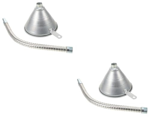 iplusmile 2piezas Embudo Flexible Para Llenado De Combustible Diseño Curvable y Compacto Para Automóviles y Talleres De Durabilidad Excepcional
