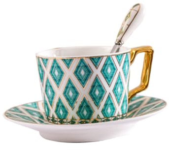 Alipis 1 Set Insieme Della Tazza Di Caffè Tazze Da Cappuccino Con Piattino Tazzine Da Espresso Tazza Di Tè Cinese Tazzine Da Caffè Espresso Tazza Da Tè D'epoca Porcellana D'osso