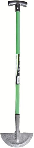 Garden Mile 2 Piece Garden Tools For Gardening Kit Digging Fork And Shovel Heavy Duty Gardening Set Carbon Steel Spade Digging Tool Gifts For Gardeners (Lawn Edger)