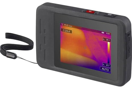 VOLTCRAFT WBP-160 Värmekamera -20 till 550 °C 160 x 120 Pixel 25 Hz integrerad digitalkamera, WiFi, 2 m fallsäker