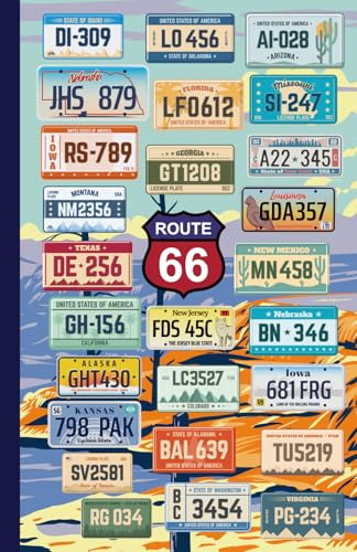 Notizbuch Amerika: als Reisenotizbuch USA, Journal, Reisetagebuch, Autonotizbuch, Notizheft / ca. A5, kariert / handliche Größe für unterwegs