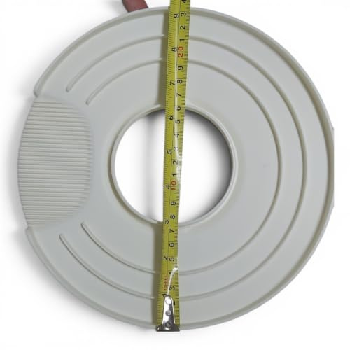 Tupperware Ersatzdeckel 23,5 cm Weiß für Rührschüssel, Rührdeckel passend für Tupperware Schüssel, Küchenhelfer, Ersatzteil für Mixen, Rühren, Abdecken & Zubereiten