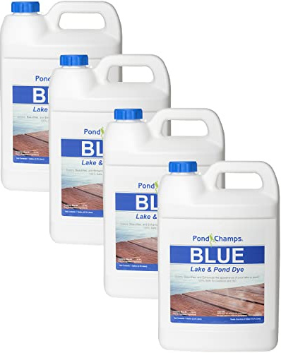 Pond Champs Blue Lake and Teichfarbe – 4 Liter Vorteilspack