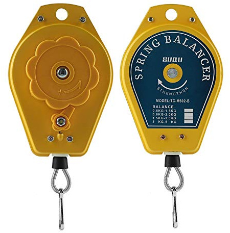 Estink Federzug 0.5 1.5kg, Werkzeughalter, einziehbar | Werkzeug-Balancier, hält Werkzeuge in der Schwebe, entlastet den Anwender, für den Montageplatz