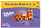 Milka Cake & Choc Bizcocho con Pepitas de Chocolate con Leche de los Alpes y Relleno de Chocolate Formato Familiar 350g