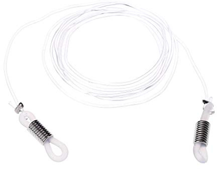Buleerouy Brillenband für Brillen, transparent, Anti-Strap Strap Stretchy Kordel für Outdoor-Sportarten, Brille, String, Sonnenbrille, Seil, Band