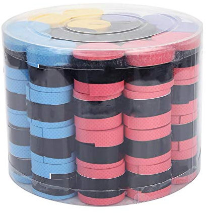 VGEBY1 Tennis Overgrip, 60Pcs PU Anti-Rutsch-Schweißbänder Tape Tennis Overgrip für Badminton Tennis