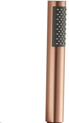 Saqu Duschkopf, Handbrause Ø 2,8 cm, Kupfer Finish, Kompakter Brausekopf, Duschbrause