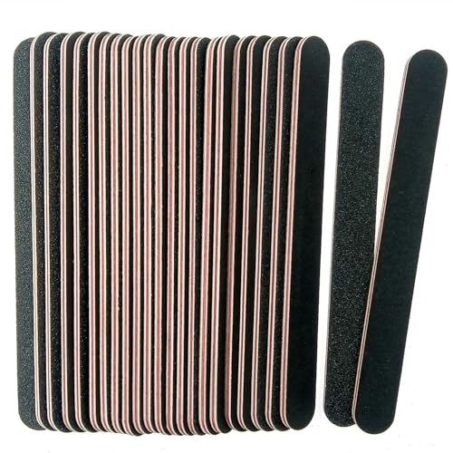 ZHIYE 24PCS Nail File, Professional Double Sided Nail Files Emery Board Manicure Tool for Nail Grooming