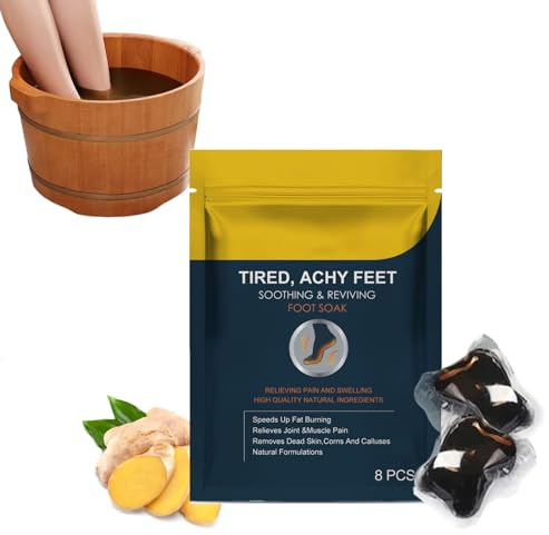 Cleansing Foot Soak Beads, Kräuter-Fußreinigungsperlen, Kräuter-entgiftungs-fußbad-perlen, Verbessert Blutzirkulation, Stress Abbauen Verbessern Den Schlaf, Fußbad Abnehmen Stress Abbauen Foot Bath