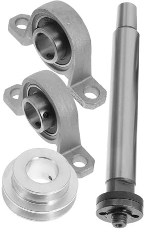 Veemoon Spindle Bearing Seat Pulley Per Macchine Fai Te Componenti Per Tornio Assemblaggio Spindle Per Taglio Preciso e Veloce Accessori Per Lavorazione Del