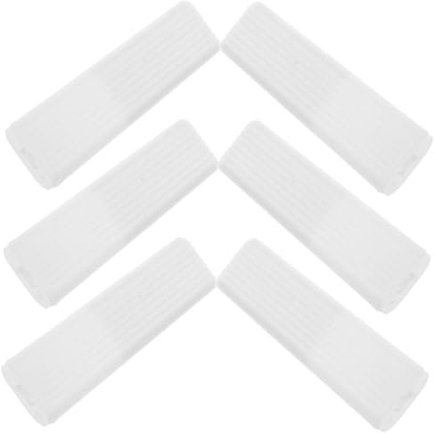 FOYTOKI 6pcs Blind Chain Handles for Vertical Blinds Weight Spares Easy Installation Square Hook Handles