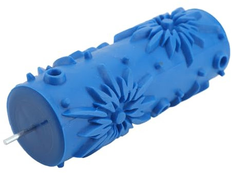 Multi Purpose Texture Roller Tool – Washable, Reusable, Rubber Decorative Art Pattern Paint Roller Sleeve, for Home Decoration & Painting (103Y)