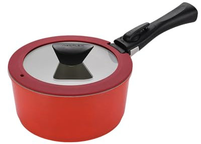 ASumPio Keramik-Bratpfanne, Kochgeschirr-Set, Abnehmbare, Antihaftbeschichtete Eier-Pfannkuchen-Steakpfanne, Kochschinkenpfanne, Frühstückszubereiter, Induktionskochgeschirr, R 2,