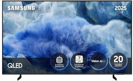 Samsung TV 65 Pulgadas QLED Q8F 4K Smart TV con Vision AI, 100% Volumen de Color con Quantum Dot, el auténtico Quantum Dot y Motion Xcelerator