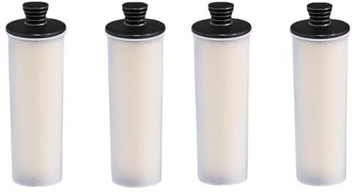 Zhanhai Paquete de 1/2/3/4 cartuchos de filtro de descalcificación de repuesto para limpiador de vapor Karcher-SC3 vertical serie Premium, accesorios de repuesto (paquete de 4)