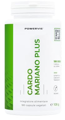 Cardo mariano, Tarassaco e Carciofo - 180 capsule (Scorta di 6 mesi) - 80% silimarina - Vegan - Depurazione del fegato, digestione dei grassi e funzione epatica
