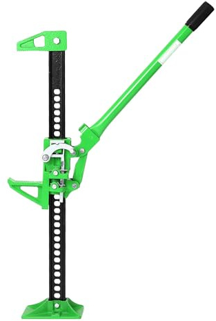 Garvee Farm Jack domkraft 3t-High Lift domkraft för offroad, SUV, traktor, lastbil – lastkapacitet 7 000 pund, spärrslag 13–64,5 cm, stabil konstruktion, för verkstad och fordonsreparation