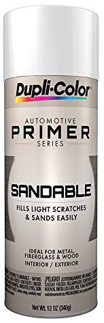 Dupli-Color DAP1689 White General Purpose Sandable Primer - 12 oz.