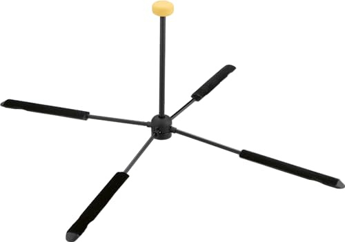 Hercules DS460B Travlite Flute Stand, 5.8 Inch, Black