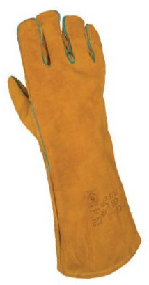 GUANTE SOLDADOR SERRAJE NARANJA HILO KEVLAR T-10