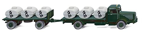Wiking 085602 Behelfstankzug (Büssing 8000) ''Bolle - Miniaturmodell - Kein Spielzeug!! Spur H0 1:87