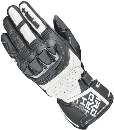 Held Revel 3.0 Motorrad Handschuhe, schwarz/weiß, 10