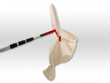 Axis Line Premium Schwarmfangbeutel Bienen Schwarmfang für Imker - Robust & Anpassbar, Ideal für Bienenschwärme, Mit Universalhalterung ohne Teleskopstange