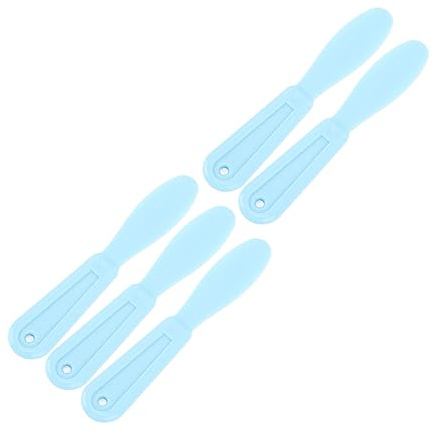 Spatules de Plâtre de Mélange Dentaire, Couteau de Mélange Ergonomique Durable pour l'alginate de Matériau d'empreinte (Bleu clair)