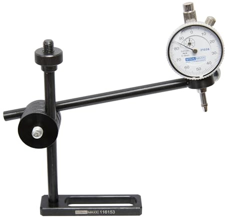 Stahlmaxx Universal Messuhrhalter mit Messuhr auch für VAG VW wie 387 | mit Stativ Halter