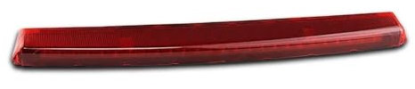 VFVCTGHZ Für VW Für Scirocco Für Golf MK5 Für Polo 9N Hoch Montierte Dritte Bremsleuchte Hinten 1K8945087D 1K6945097F Drittes Bremslicht fürs Auto(Red housing)