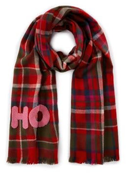 CODELLO 42S0130 WOVEN SCARF POLYACRYLIC CHECK QUOTE 70X190CM Schal