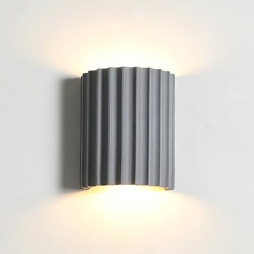 LOGT LED Wandleuchte Innen 10W Grau Moderne Design Up und Down