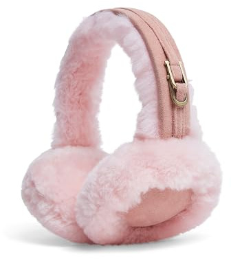 Ladies Full Sheepskin Ear Muffs - Cozy and Warm Ear Warmers
