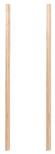 LIOOBO Lot de 20 Moulures Décoratives en Bois pour Maison De Poupée Miniature – Revêtement De Sol Artisanal pour Mini-Maison, Salon, Etc.